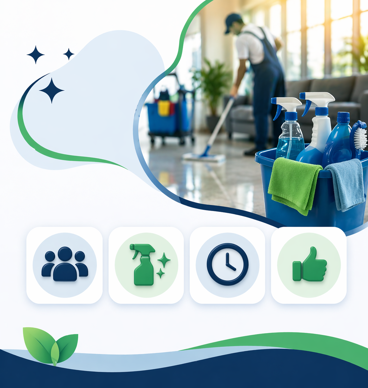 المروچ لخدمات التنظيف الشامل بالإمارات… خدمات احترافية، مواد آمنة، فريق متخصص، والتزام كامل بالمواعيد.